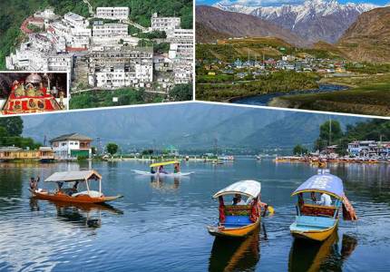 Divine Journey: Vaishno Devi & Srinagar from Amritsar